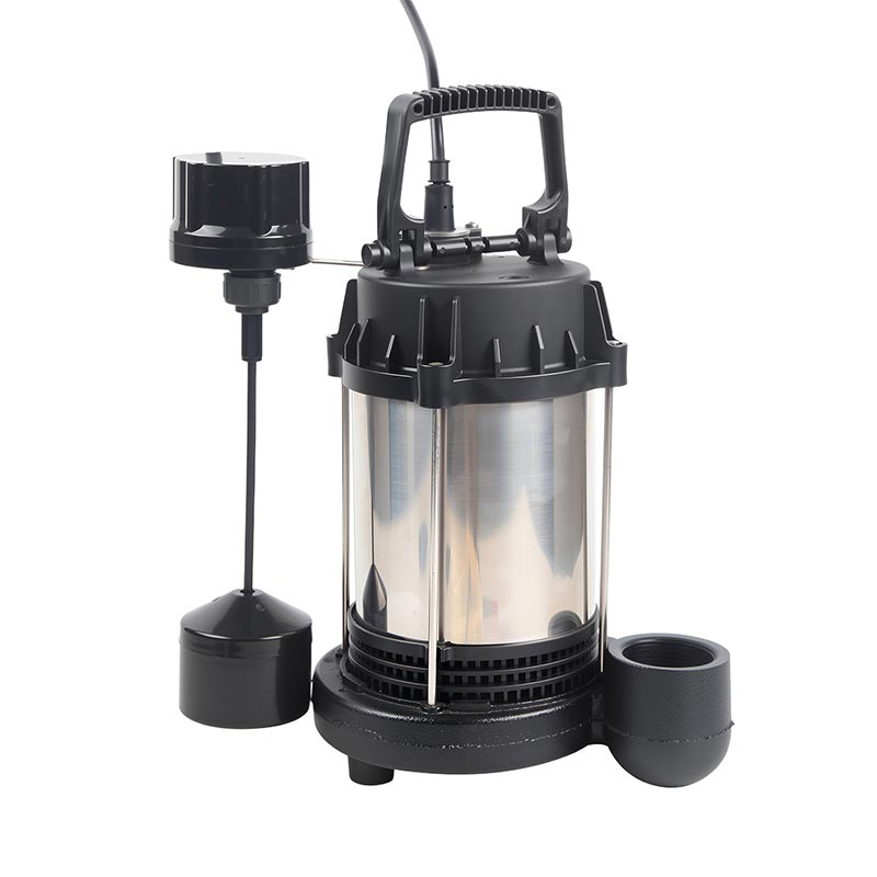 Likaisen veden ruostumattomasta teräksestä valmistettu jätevesipumppu