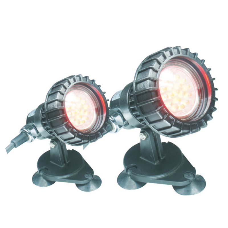 Kalat maan alla maanalaisen lampin upotettava valo